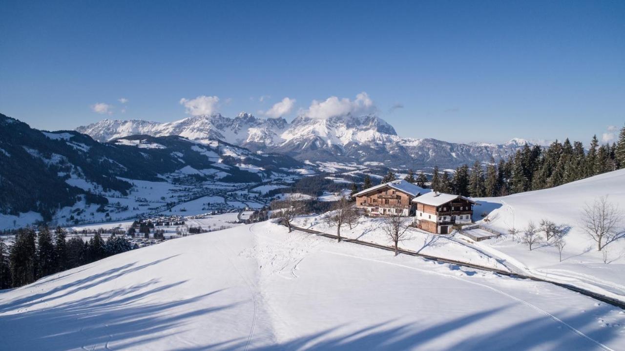 Hahnenkammblick Villa คิทซ์บือห์ ภายนอก รูปภาพ
